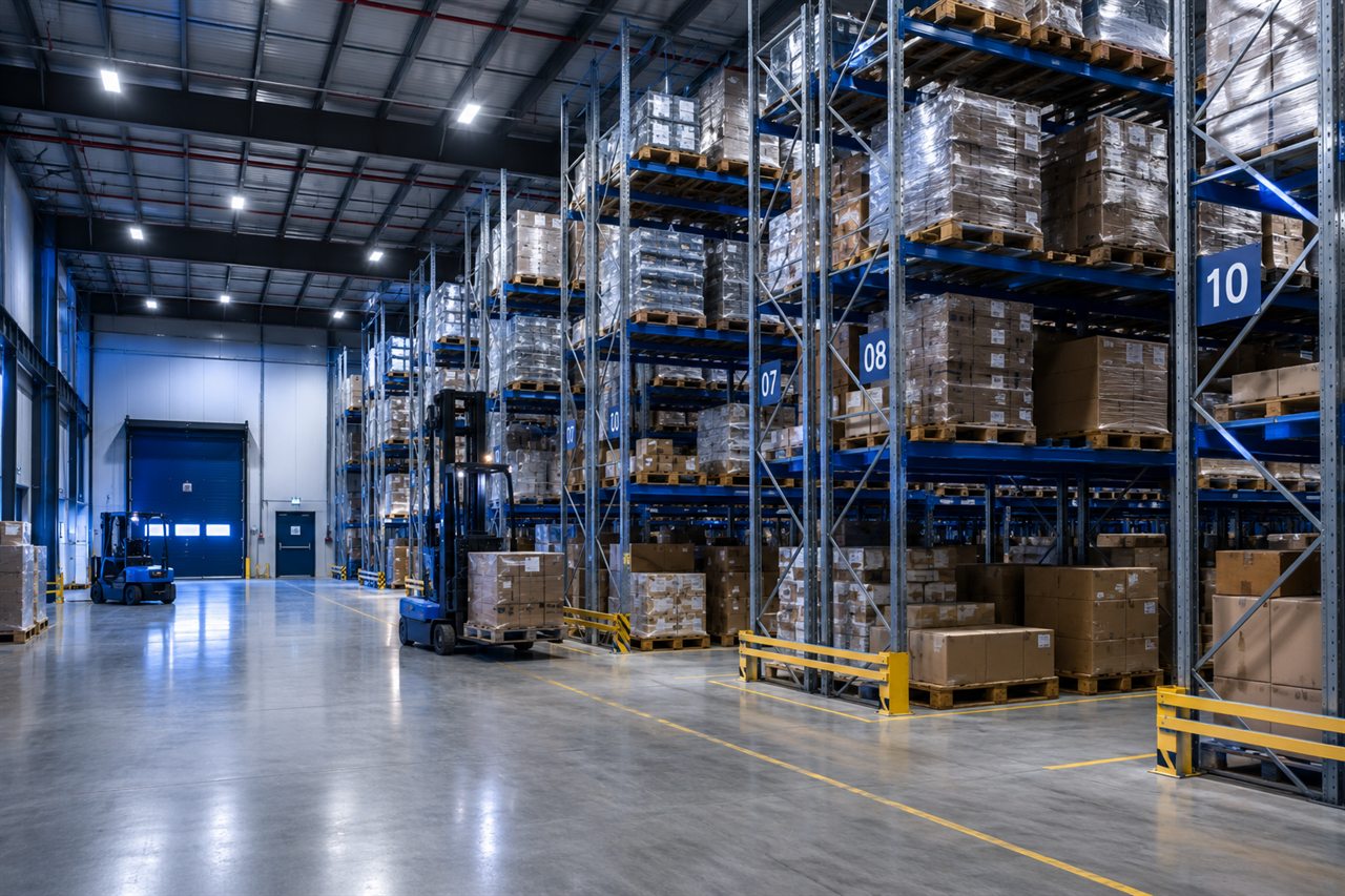 Operaciones logísticas y almacenaje de Serco Logistics